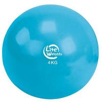 Медбол 4 кг Lite Weights 1704LW, голубой